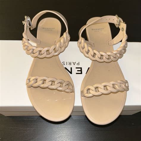 givenchy jelly sandals sale|givenchy fluffy sandals.